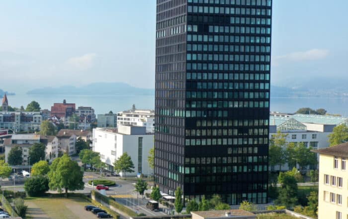Geschäftsadresse in der Schweiz, Zug und Zürich