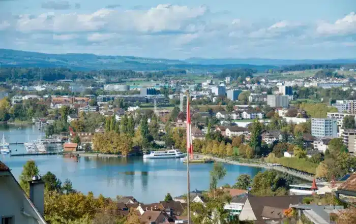 Firmensitz in der Schweiz, Zug, Zürich